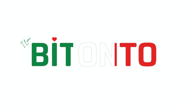 I love Bitonto, Typographic design of I love Bitonto on a white background, Flag typography of Bitonto with heart, Vector design of Bitonto City of Italy, I love Italy