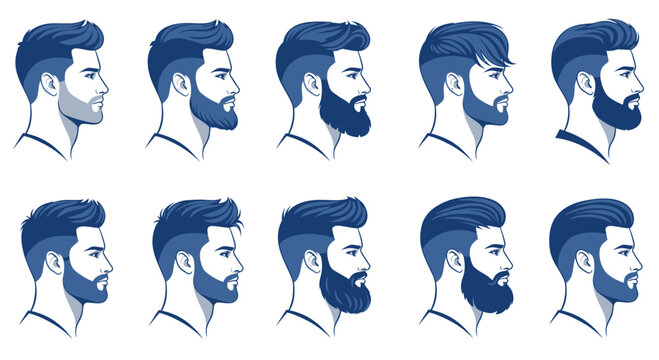 Beard Styles Collection: Diverse Male Grooming Options