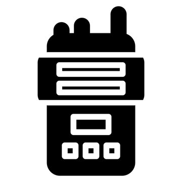 Walkie-talkie radio transceiver icon
