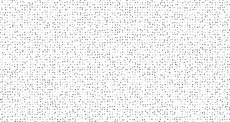 Fototapeta premium Black and white random dots pattern background