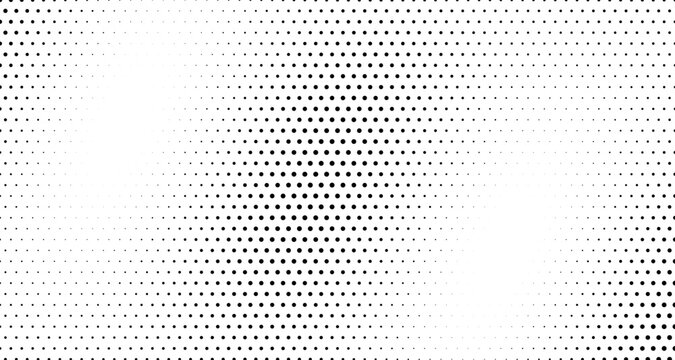 Halftone dot pattern background, with gradient