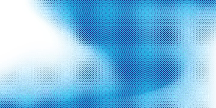Fluid blue halftone wave backdrop with soft gradient and dotted texture.