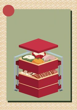 Chinese Food in Thai Lunch Box (Pin - To Series) Motion