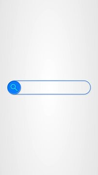 Minimal input field concept representing search functionality. Suitable for interface design, application screens, user experience visuals, digital product presentations, modern UI components.