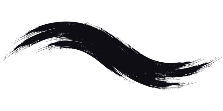 Dry Brush Strokes and Scratches Retro Grunge Background.