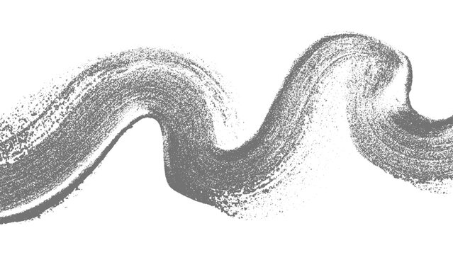 Blackout redaction line with bold marker effect Abstract marker stroke with grunge brush texture