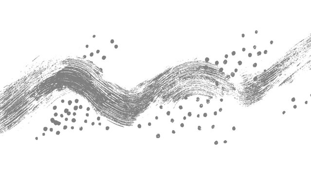 Blackout redaction line with bold marker effect Abstract marker stroke with grunge brush texture