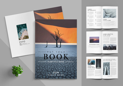 MInimal Book Template Layout