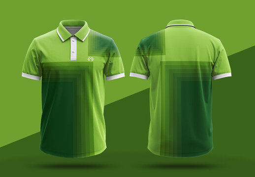 Polo T Shirt Design Template