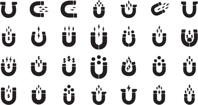 Black flame icons on white background.