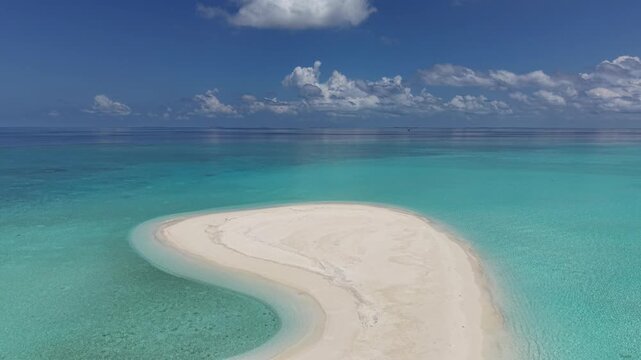 private beach at Maldives