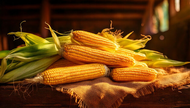 corn is in the warehouse
