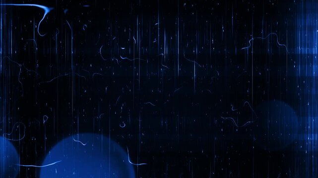 Dynamic Blue bad tv glitch effect, futuristic fashionable shining background. Visual video effects noise background monitor screen noise glitch effect. Glitch noise static television Vhs noise glitch.