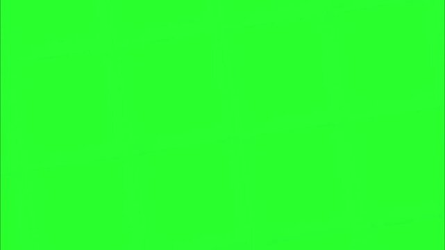 A charming Christmas subscribe button features a gingerbread man and snow on a green screen.