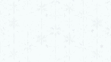 Fototapeta premium Minimal white winter seamless vector pattern with subtle snowflake texture background