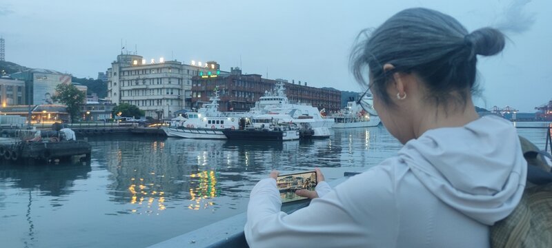 Keelung Port Terminal, Keelung, Taiwan &ndash; April 26, 2026: April views of the Keelung Port Terminal, Keelung, Taiwan