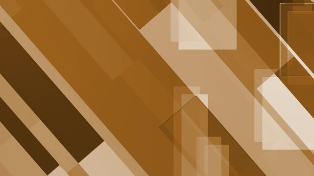 Warm diagonal stripes with translucent squares background animation