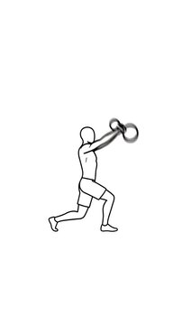 Kettlebell Overhead Shoulder Press Vertical Video