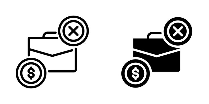 Severance employee icon, element icon for design branding, print, and digital media