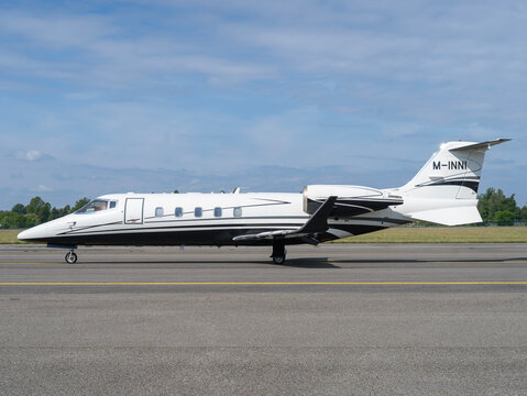 Bombardier Learjet 60 Private owner at LIN Milano Linate international airport