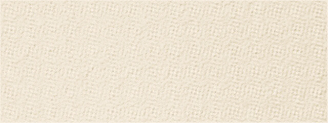 Obraz premium Rice paper with ecru gradient. Abstract beige halftone texture, small dotted pattern. Grain background with soft noise, vintage print effect. Neutral minimal old grainy recycled ecru paper backdrop. 