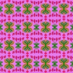 Fototapeta premium seamless floral pattern