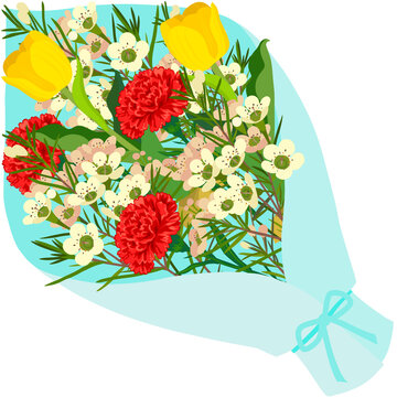bouquet of spring flowers