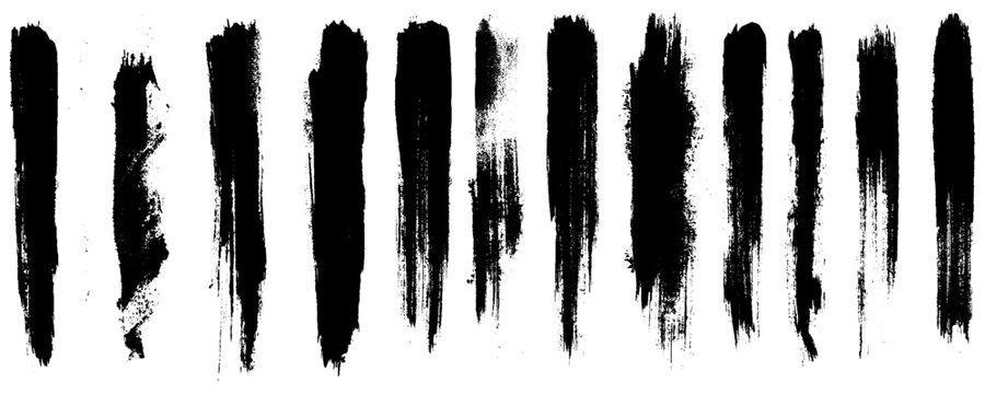 Black Marker Lower Third Overlay Animation for Titles and Design. 