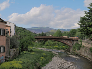 Fototapeta premium View of Pontremoli, Lunigiana, Italy.