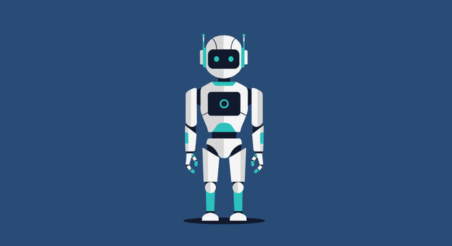 A solid, deep blue background evokes feelings of trust, reliability, and stability, ideal for corporate branding, website headers, and marketing mater