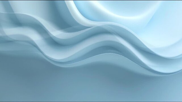 Soft blue abstract gradient wave motion background with clean copy space for modern branding #002