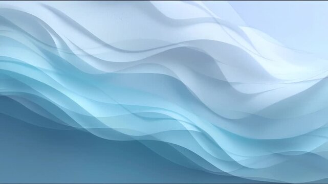 Soft blue abstract gradient wave motion background with clean copy space for modern branding #001