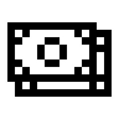 Pixel Art Stacked Money Icon © Fahmi