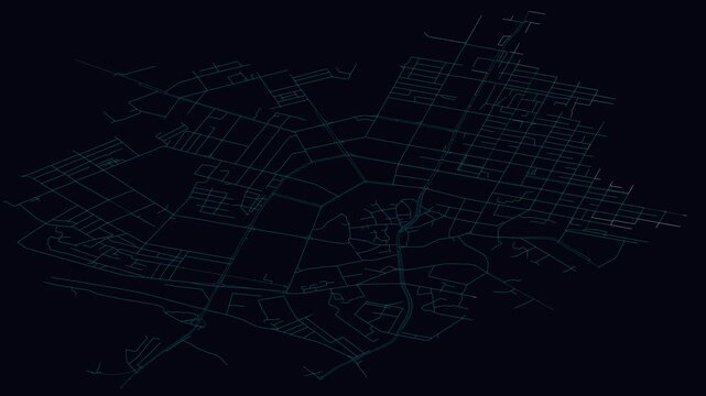 Shymkent, Kazakhstan, City Infrastructure Expansion Animation, Urban Visualization Technology