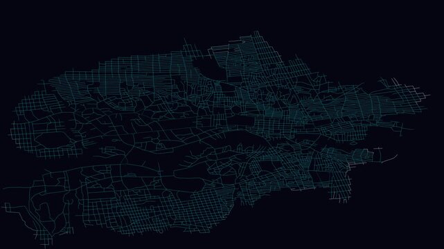 Hargeysa, Somalia, City Infrastructure Expansion Animation, Urban Visualization Technology