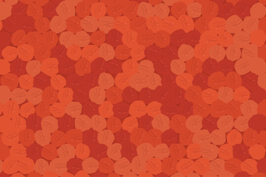 Packed umeboshi pickled plum pattern background