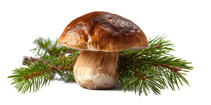 Boletus edulis mushroom