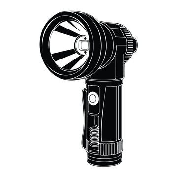 Tactical flashlight silhouette set bundle for outdoor and emergency use.