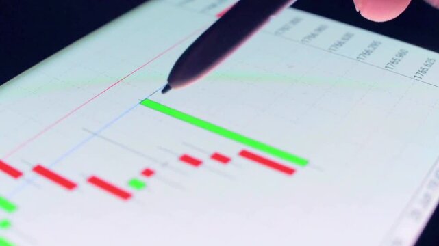 Professional investor monitoring real-time crypto exchange rates and forex trading patterns for a global market investment strategy.
