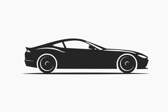 Sports Car Silhouette 