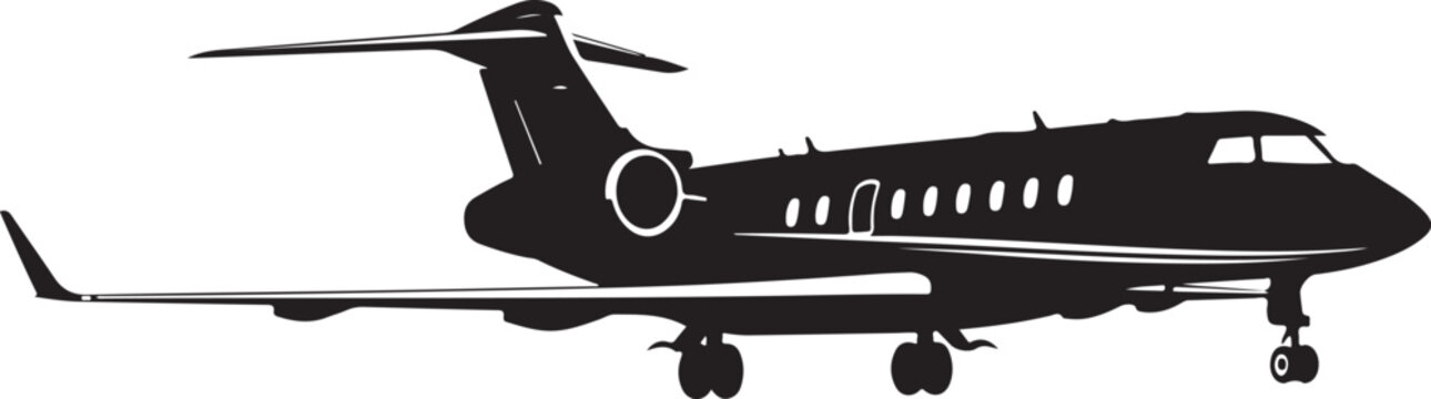 Private Jet, Luxury Airplane, Corporate Aircraft, Business Travel