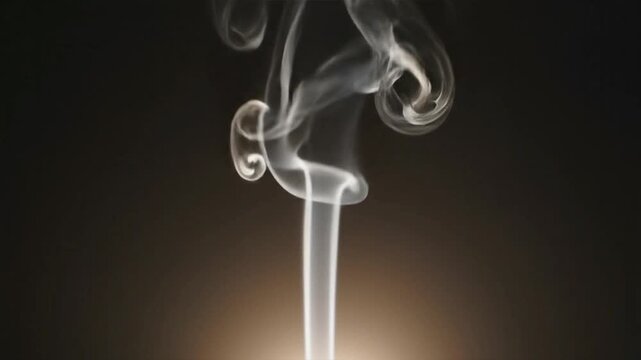 Smoke rises slowly from burning incense on ekadashi para