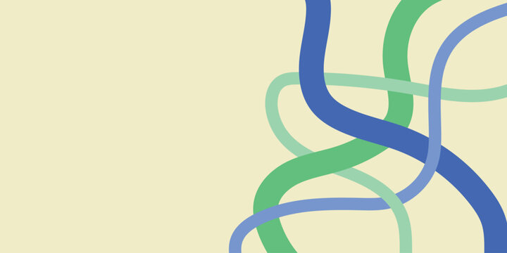 Dynamic Intertwined Lines Abstract Background Design.