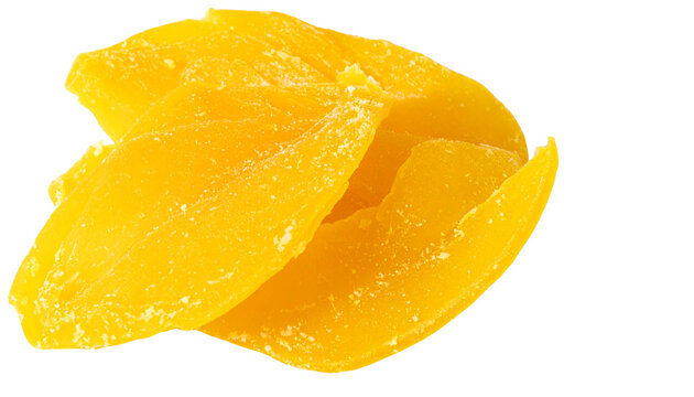 sweet and tangy, raw mango preserve, mango murabba, isolated on transparent background