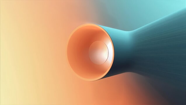 Conversion funnel concept abstract pipeline structure for marketing visuals