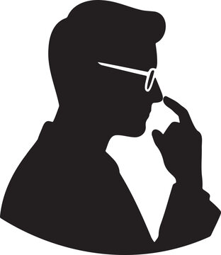 282_A person with a finger on_traced