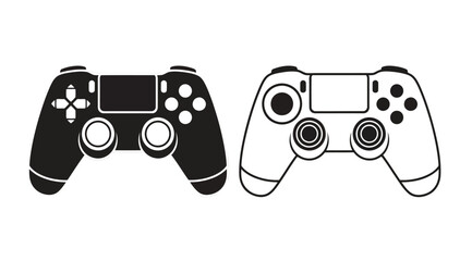 Set of two game controllers icons © S.Siam