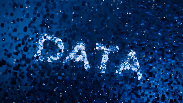 Big data technology Data science analysing artificial intelligence generative AI deep learning machine learning algorithm Neural flow network analytics innovation abstract futuristic. 3d rendering.