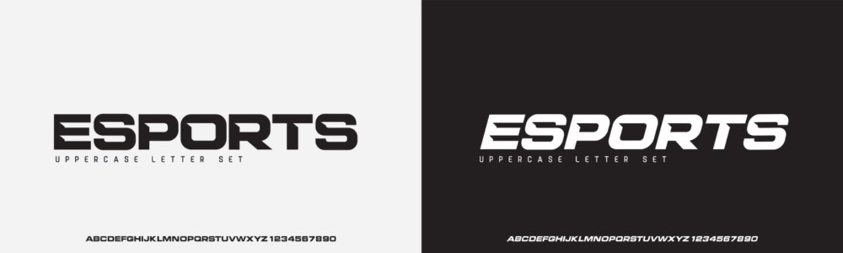 Sport Modern Italic Alphabet Font. Typography urban style fonts for technology, digital, movie logo design. vector illustration 
