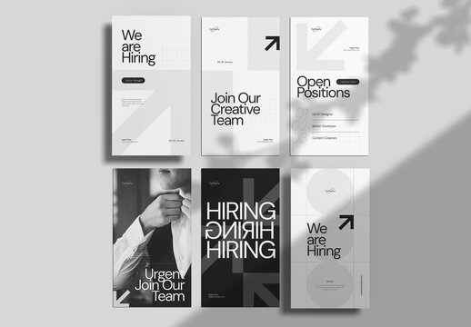 We Are Hiring Social Media Story Design Template